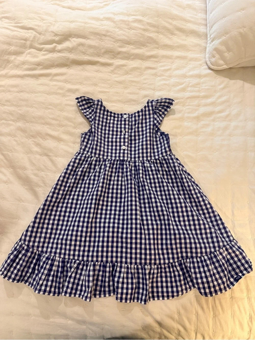 LSU Girl's Dress / Sz 5T/ Purple White Gold / Plaid / LSU Tigers / SEC